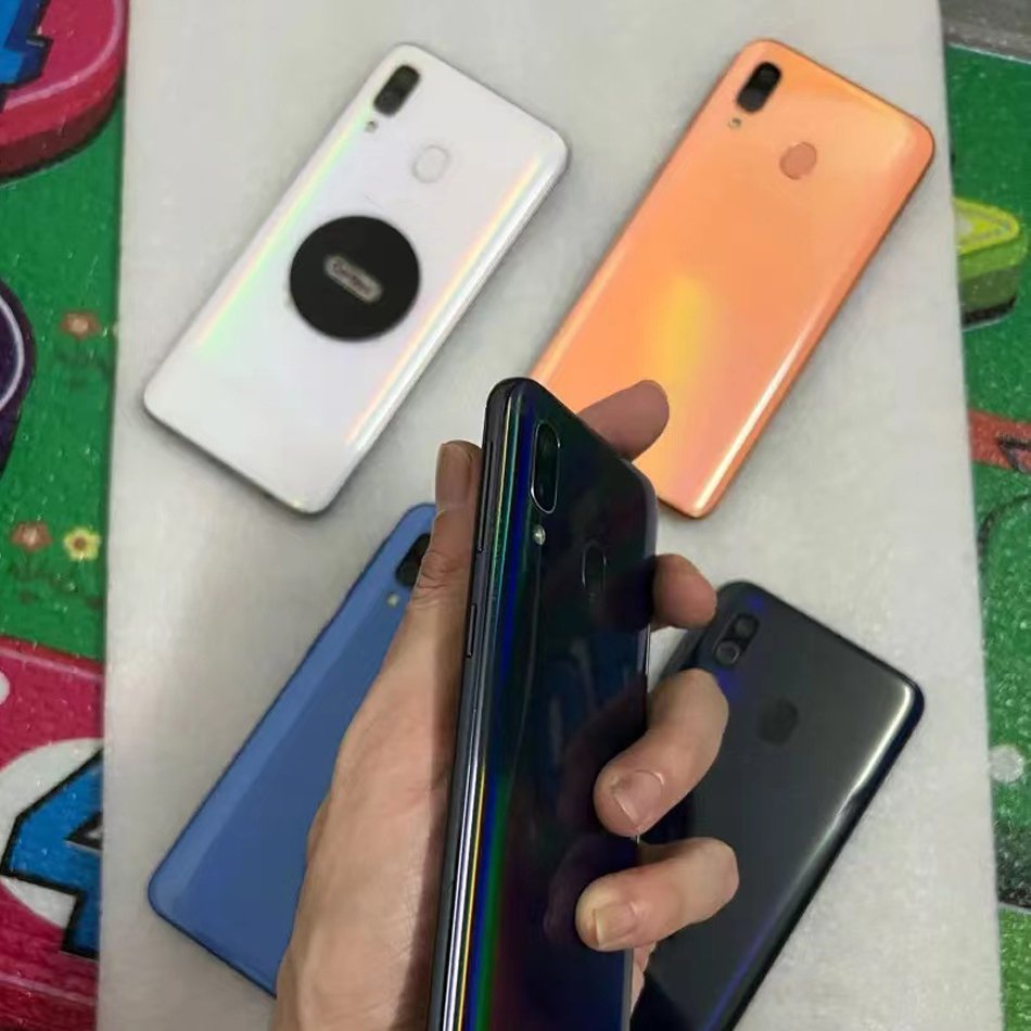 Original used smartphone For Samsung unlocked Galaxy A40 A40s 64GB telefonos Dual SIM A11 A12 A13 A32 second hand mobile phone
